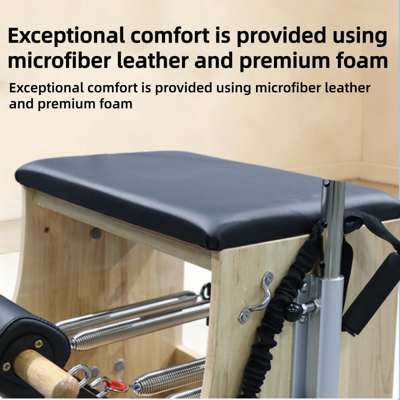 Home Gym No Equipment - Pilates Core Yatağı Sabit Pedallı Sandalye