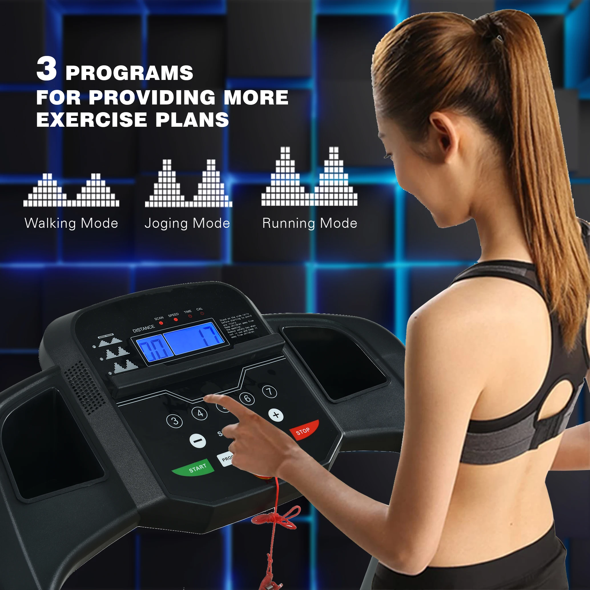TOPKO Katlanabilir Koşu Bandı, - Home Gym Electric Machine incelemesi ve fiyatı