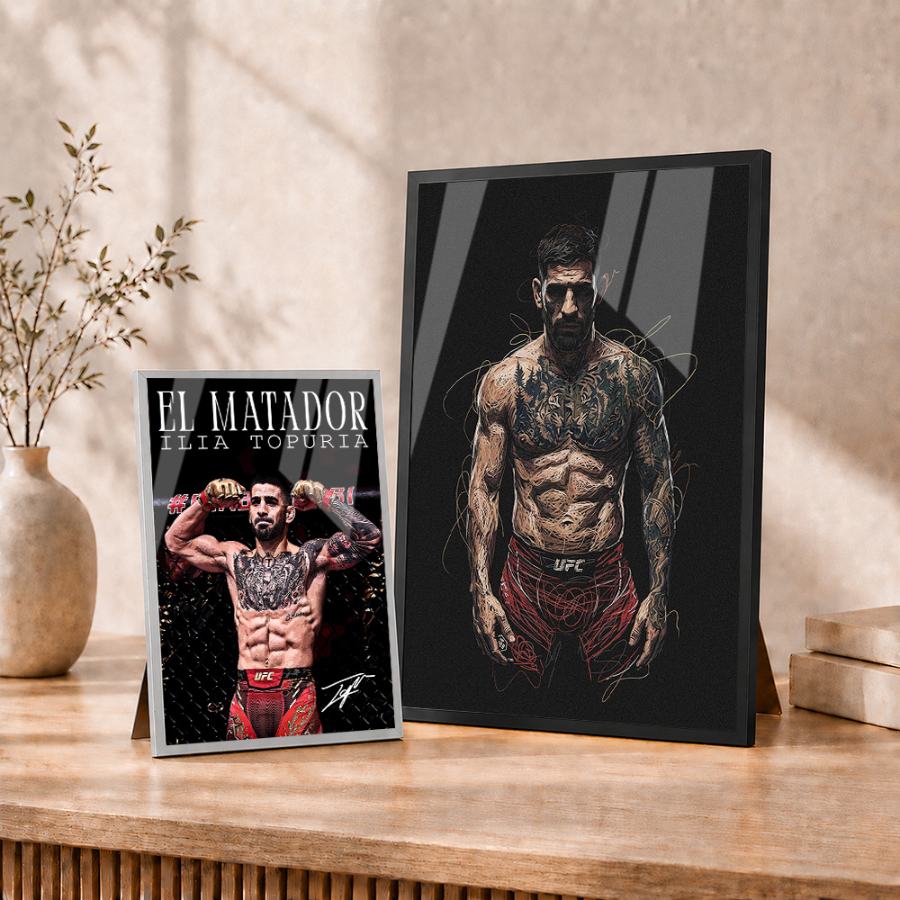 Ilia Topuria Çerçeveli Metal P - Home Gym Room incelemesi ve fiyatı